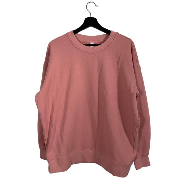 Lululemon basic crewneck pink womens size US 6 - Picture 1 of 5